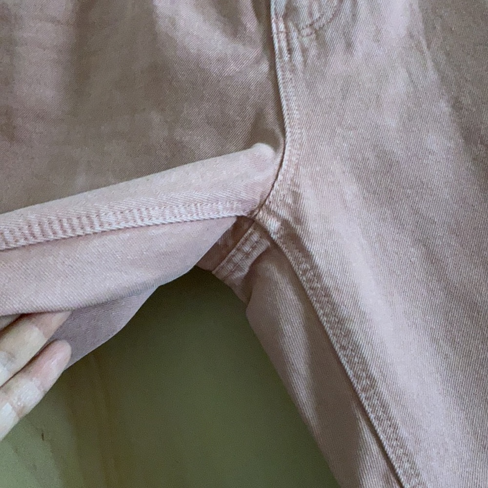 Zara Trafaluc Denimwear faded pink mom jeans - Picture 4 of 11